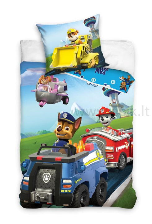 Vaikiškas patalynės komplektas "Paw Patrol Emengercy"